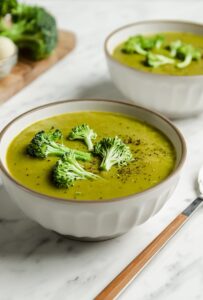 CREAM OF BROCCOLI SOUP