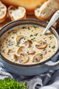 CREAM OF MUSHROOM SOUP