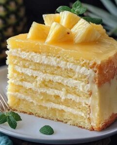 PINEAPPLE TEA CAKE